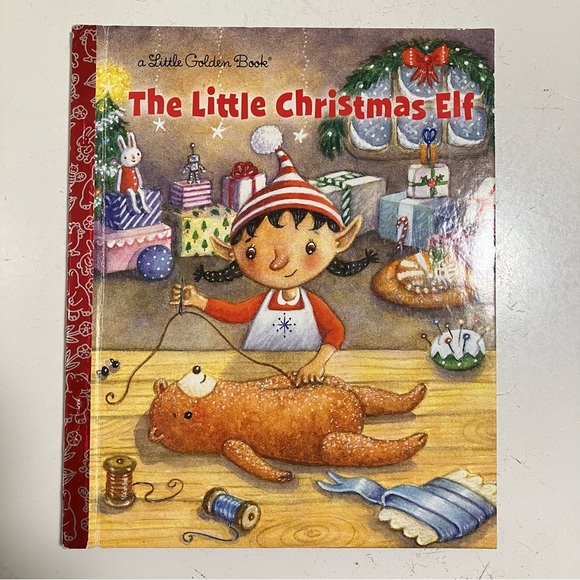 Little Golden Book Christmas Books Lot of 2 - Picture 2 of 9